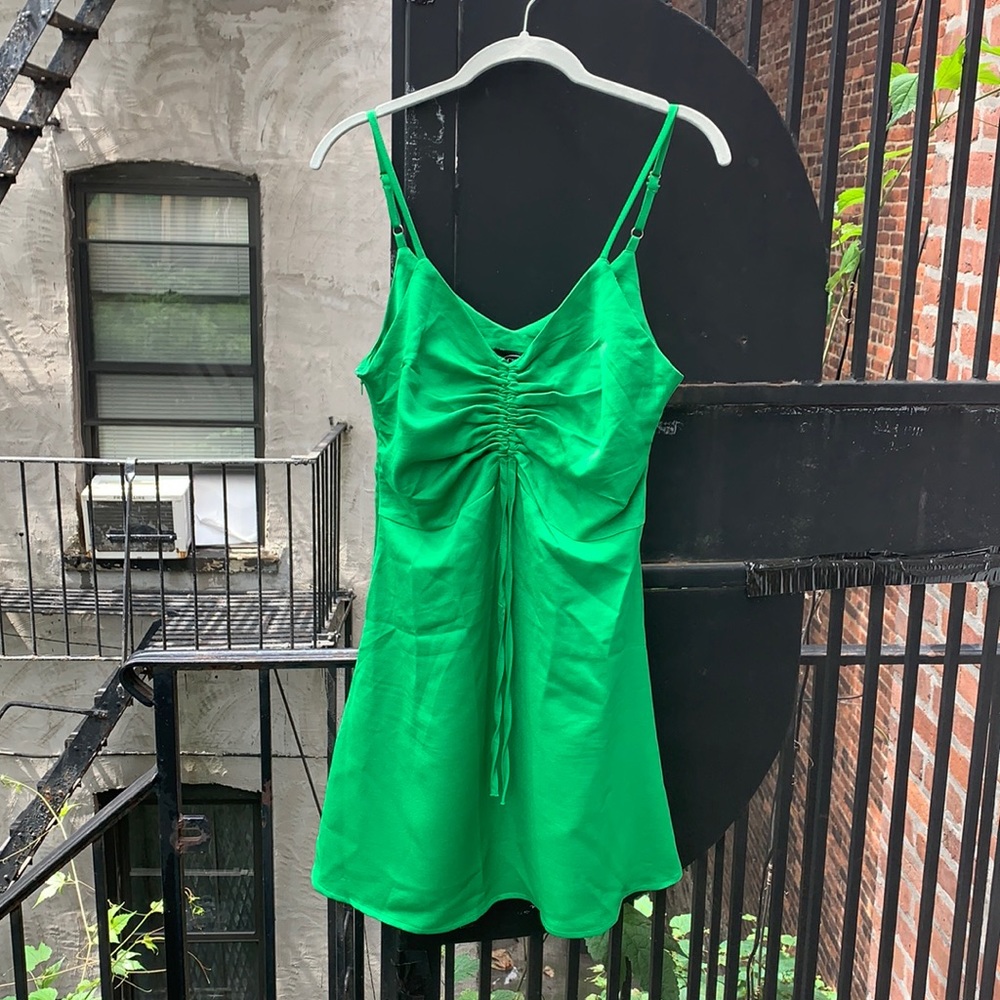 NWT Cider Retro Emerald Cami Dress